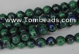 CLA479 15.5 inches 6mm round synthetic lapis lazuli beads