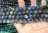 CLB1011 15.5 inches 8mm round labradorite beads wholesale