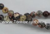 CLD02 15.5 inches 6mm round leopard skin jasper beads wholesale