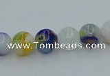 CLG508 16 inches 6mm round lampwork glass beads wholesale