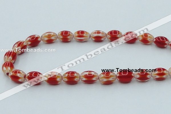 CLG633 5PCS 16 inches 10*14mm oval lampwork glass beads wholesale