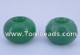 CLO22 19*30mm rondelle loose green aventurine gemstone beads wholesale