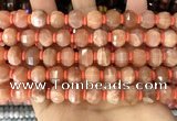 CME304 15.5 inches 8*11mm - 9*12mm pumpkin moonstone beads