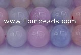 CMG143 15.5 inches 10mm round natural morganite gemstone beads