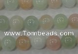 CMG53 15.5 inches 10mm round natural morganite beads wholesale