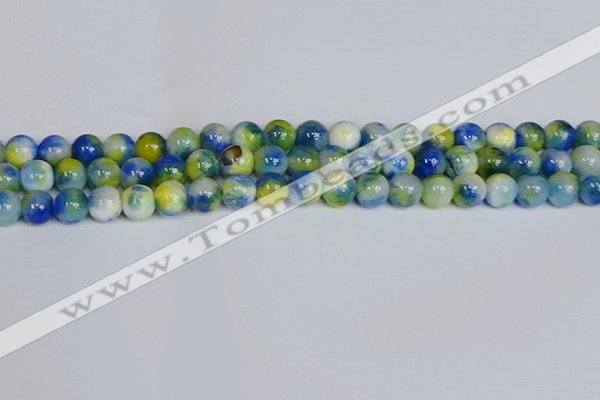 CMJ1221 15.5 inches 8mm round jade beads wholesale