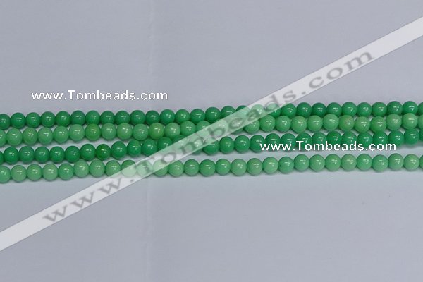 CMJ128 15.5 inches 6mm round Mashan jade beads wholesale