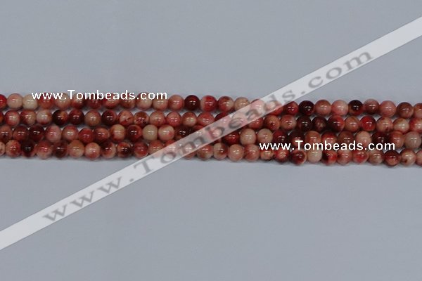 CMJ555 15.5 inches 6mm round rainbow jade beads wholesale