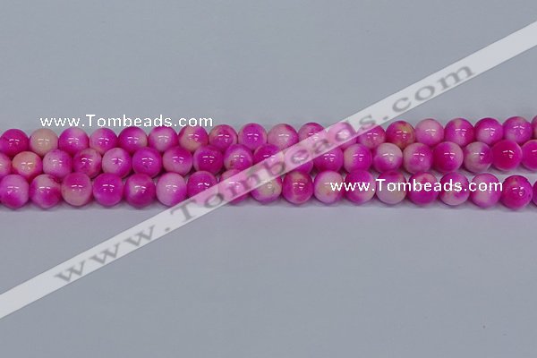 CMJ641 15.5 inches 10mm round rainbow jade beads wholesale
