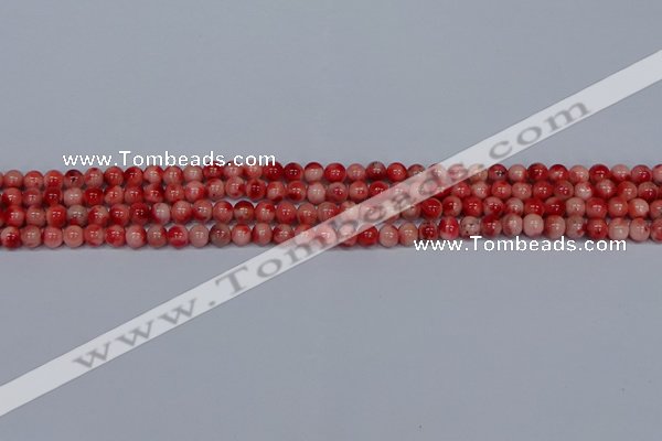 CMJ680 15.5 inches 4mm round rainbow jade beads wholesale