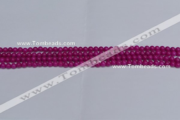 CMJ78 15.5 inches 4mm round Mashan jade beads wholesale