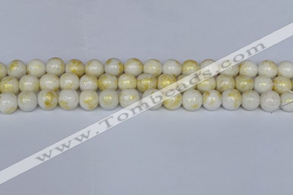 CMJ902 15.5 inches 8mm round Mashan jade beads wholesale