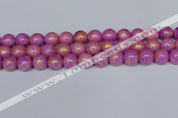 CMJ924 15.5 inches 12mm round Mashan jade beads wholesale
