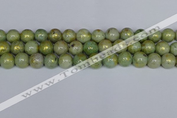 CMJ984 15.5 inches 12mm round Mashan jade beads wholesale