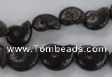 CMM50 15.5 inches 10*14mm - 12*16mm ammonite gemstone beads