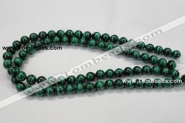 CMN153 AA grade 12mm round natural malachite beads Wholesale