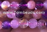 CMQ432 15.5 inches 6mm round mixed quartz beads wholesale