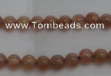 CMS1000 15.5 inches 4mm round AA grade moonstone gemstone beads