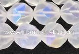 CMS1873 15.5 inches 10mm faceted nuggets AB-color white moonstone beads