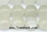 CMS2156 15 inches 10mm round white moonstone beads