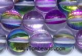 CMS2220 15 inches 6mm, 8mm, 10mm & 12mm round synthetic moonstone beads