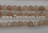 CMS870 15.5 inches 6mm faceted round moonstone gemstone beads
