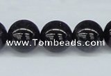 CNA106 15.5 inches 16mm round natural amethyst beads wholesale