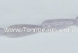 CNA129 15.5 inches 7*23mm teardrop natural amethyst beads wholesale