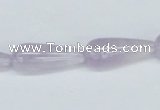CNA130 15.5 inches 9*23mm teardrop natural amethyst beads wholesale