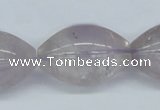 CNA131 15.5 inches 20*30mm rice natural amethyst beads wholesale