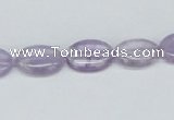 CNA142 15.5 inches 10*14mm oval natural amethyst beads wholesale