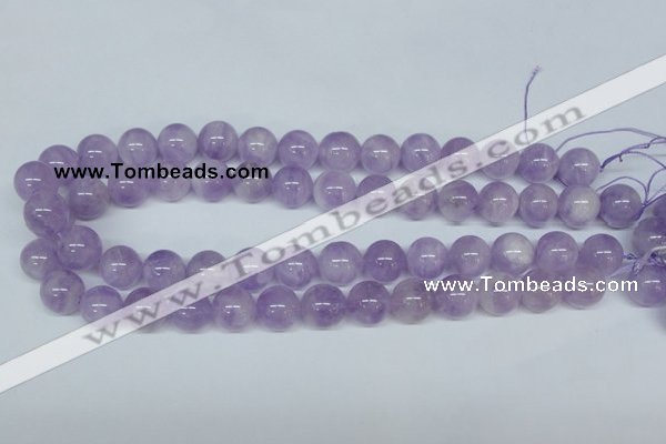 CNA406 15.5 inches 18mm round natural lavender amethyst beads