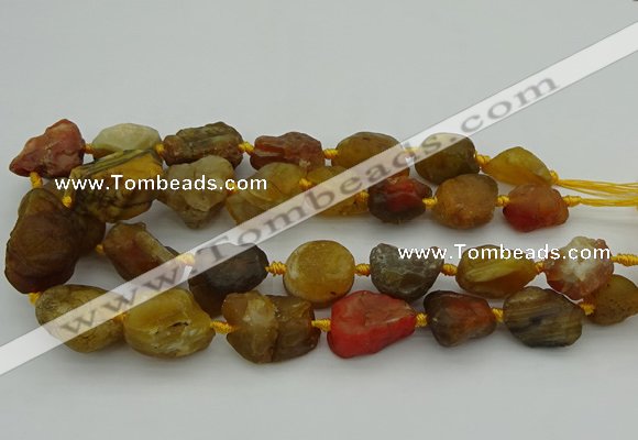 CNG1168 15.5 inches 15*25mm - 25*30mm nuggets agate beads