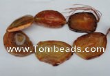 CNG1237 15.5 inches 40*50mm - 55*65mm freeform agate beads