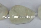 CNG1415 15.5 inches 25*35mm - 30*40mm freeform agate beads
