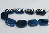 CNG1682 15.5 inches 30*40mm freeform agate gemstone beads wholesale