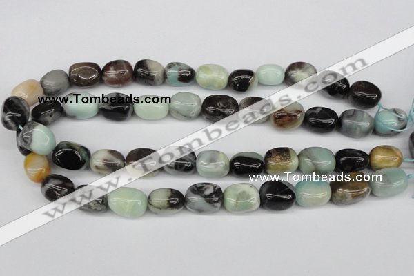 CNG17 15.5 inches 12*16mm nuggets amazonite gemstone beads