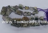 CNG2632 15.5 inches 18*25mm - 20*40mm freeform druzy amethyst beads