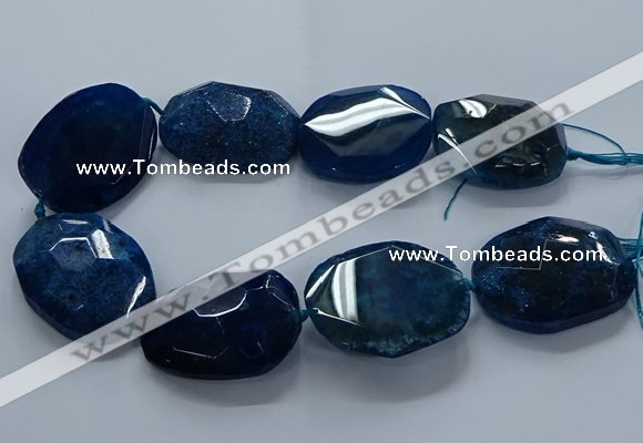 CNG2650 15.5 inches 30*38mm - 40*50mm freeform agate beads