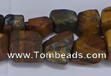 CNG5543 15.5 inches 10*14mm - 12*16mm nuggets yellow tiger eye beads