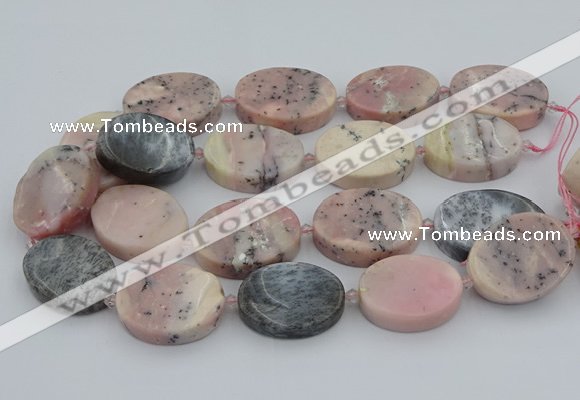 CNG5747 15.5 inches 25*35mm - 30*40mm freeform pink opal beads