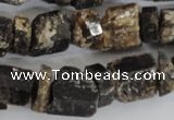CNG577 5*10mm – 11*15mm nuggets black tourmaline gemstone beads