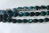 CNG8234 15.5 inches 12*16mm nuggets striped agate beads wholesale