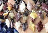 CNG8641 13*20mm - 15*25mm faceted freeform mookaite beads