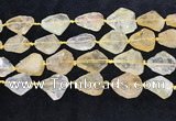 CNG8679 15.5 inches 15*20mm - 23*30mm freeform citrine beads