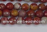 CNJ309 15.5 inches 6mm faceted round noreena jasper beads