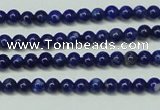 CNL1250 15.5 inches 3mm round natural lapis lazuli beads