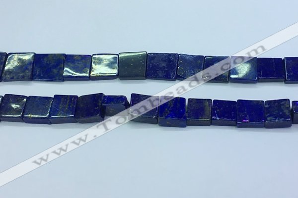 CNL1678 15.5 inches 11*11mm - 12*12mm square lapis lazuli beads