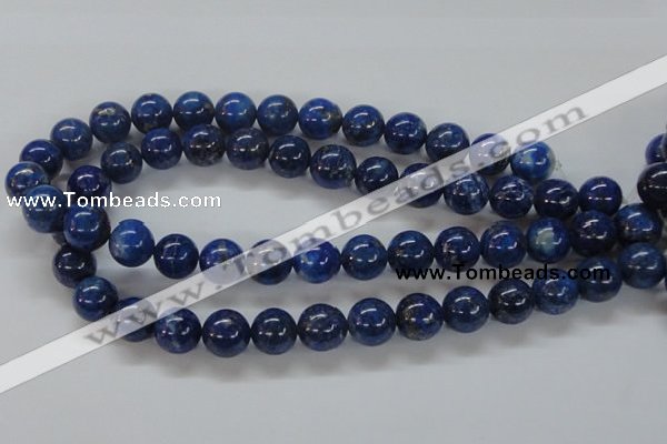 CNL228 15.5 inches 14mm round natural lapis lazuli beads wholesale