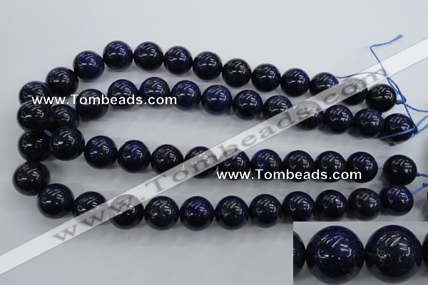 CNL856 15.5 inches 16mm round natural lapis lazuli gemstone beads
